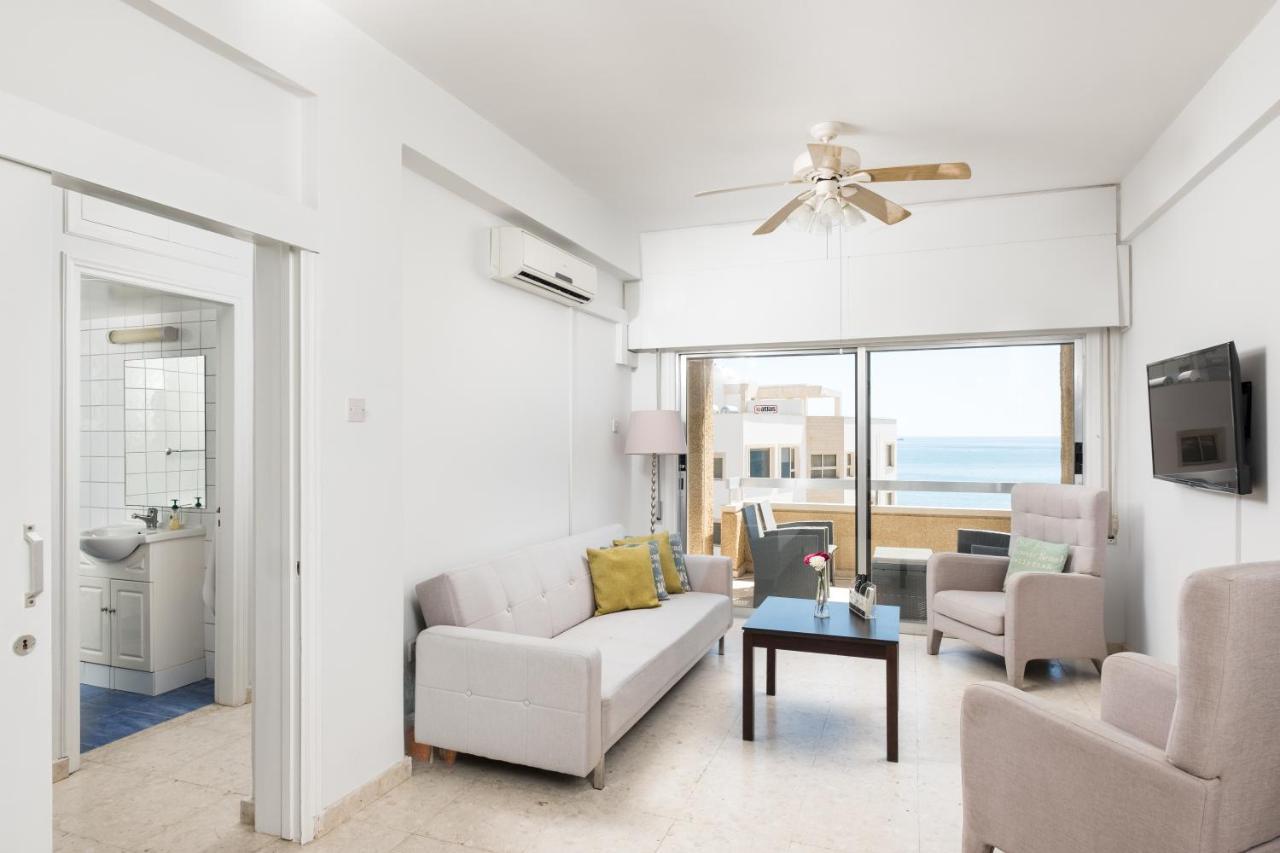 Apollon Sea View Beachfront Ap 302 Lárnaca Exterior foto